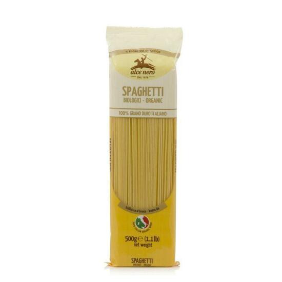 Фото №2 ALCE NERO Макаронные изделия Spaghetti из пшеничной муки семолины дурум 500 г