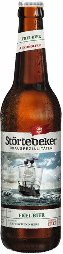 Фото №2 Пиво STORTEBEKER Фрай-Бир светлое безалкогольное, Германия, 0,5 л