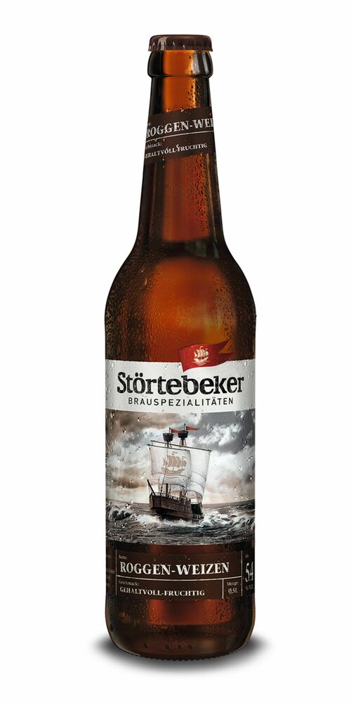 Фото №2 Пиво STORTEBEKER Рогген-Вайцен тёмное нефильтрованное пшеничное, Германия, алк. 5,4% 0,5 л