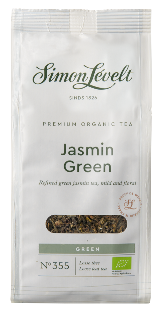 Фото №2 SIMON LEVELT Чай зелёный "Jasmine Green" ORGANIC Premium 90 г