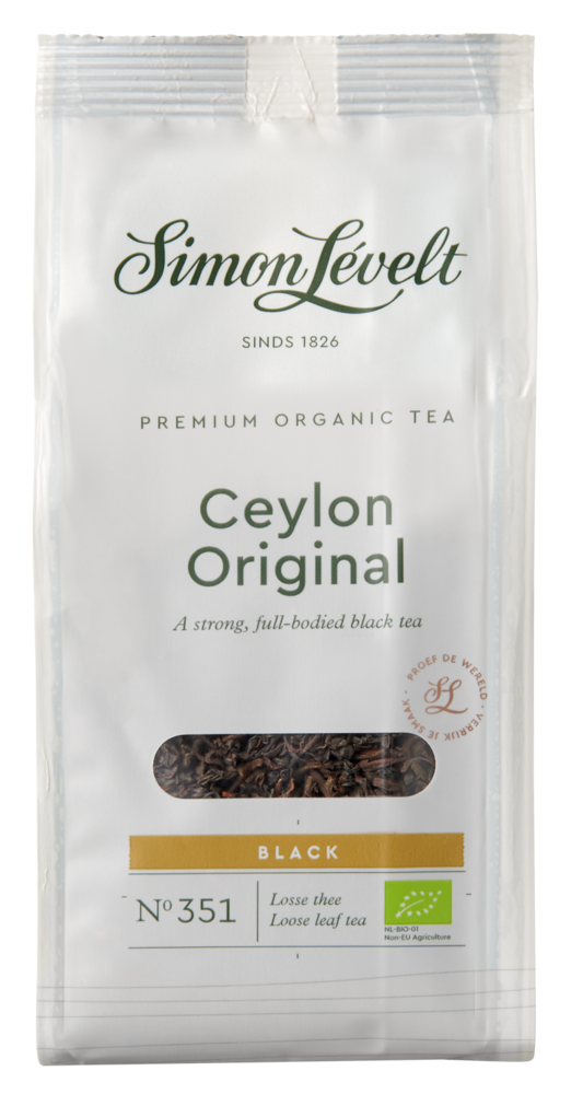 Фото №2 SIMON LEVELT Чай чёрный "Ceylon Original" ORGANIC Premium 90 г