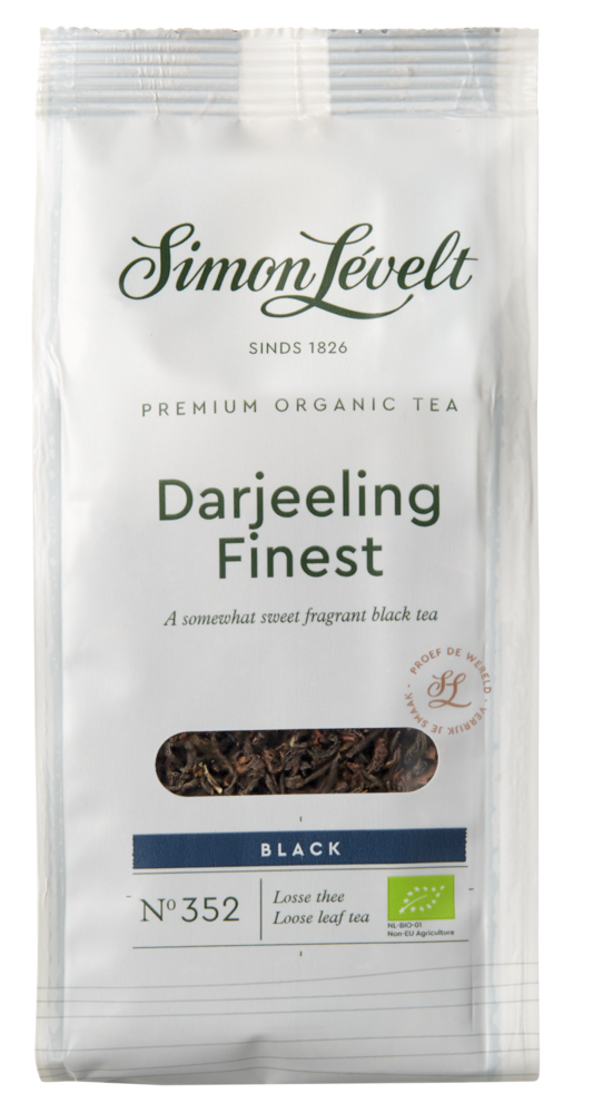 Фото №2 SIMON LEVELT Чай чёрный "Darjeeling Finest" ORGANIC Premium 90 г