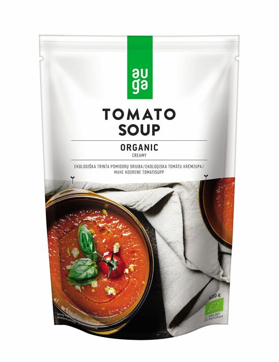 Фото №2 AUGA Суп-крем томатный пакет д/п ORGANIC 400 г