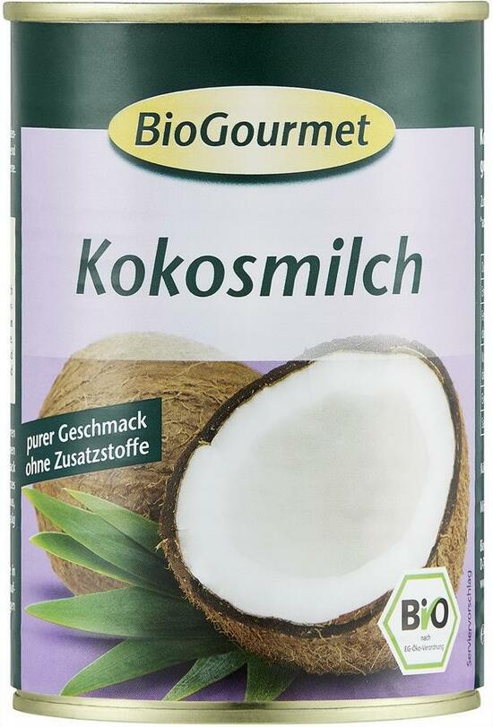 Фото №2 BIOGOURMET Молоко кокосовое 400 мл