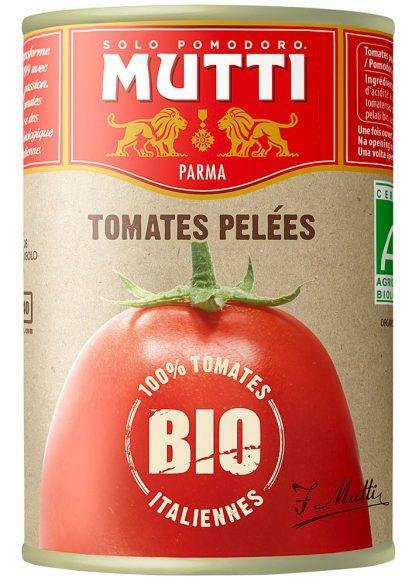 Фото №2 MUTTI Томаты очищенные целые в томатном соке БИО ж/б 425 мл