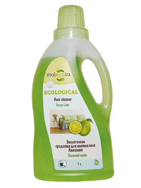 Фото №2 MOLECOLA Универсальное моющее средство для мытья пола Ламинат экологичное 1000 мл
