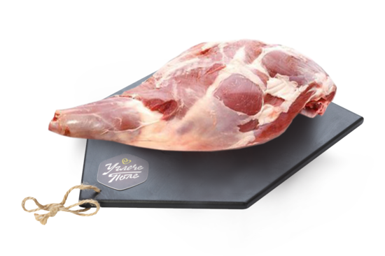 Фото №2 УГЛЕЧЕ ПОЛЕ Баранина тазобедренный с голяшкой отруб на кости.