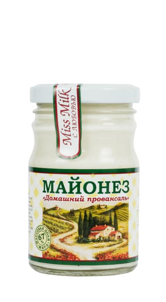 Фото №2 MISS MILK Майонез Домашний провансаль 67% 0,2 л