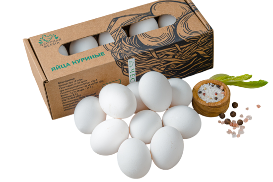 Фото №2 КФХ Честная ферма Яйцо куриное белое С1, 10 шт.