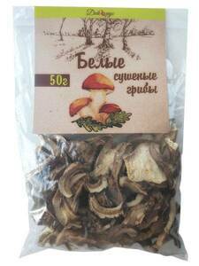 Фото №3 ДИКОРУС Сушеные белые грибы 50 гр*