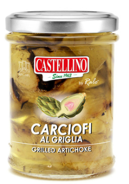 Фото №2 Castellino Артишоки рeзаныe на грилe в маслe 180 г