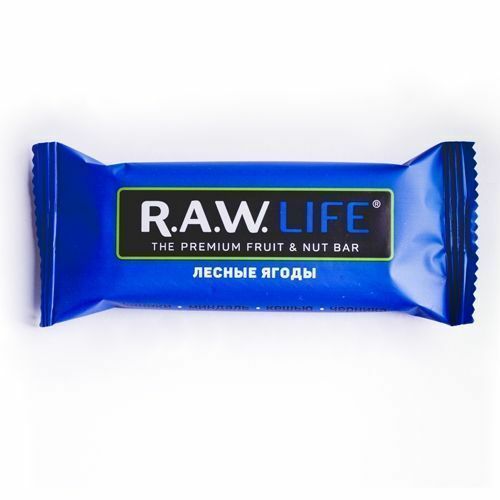 Фото №2 R.A.W. LIFE Батончик орехово-фруктовый Лесные ягоды 47 г