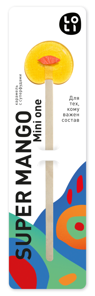 Фото №2 LO-LI Карамель super mango mini one 8 г
