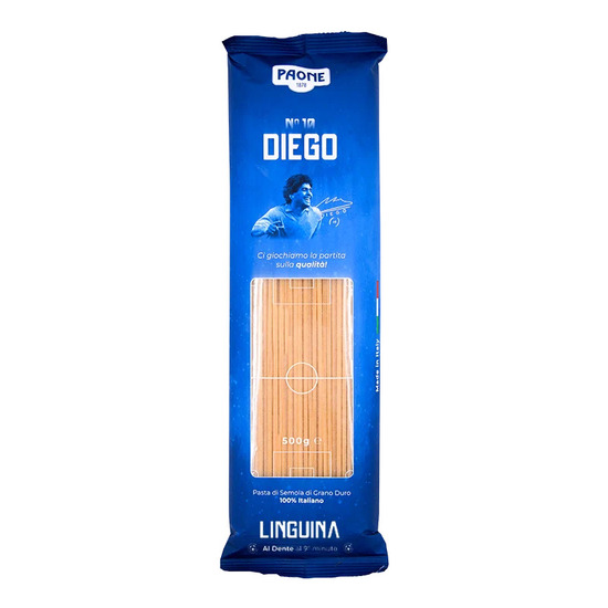 Фото №2 Diego Паста из твердых сортов пшеницы 100 % итальяно Лингвини Diego 500 г