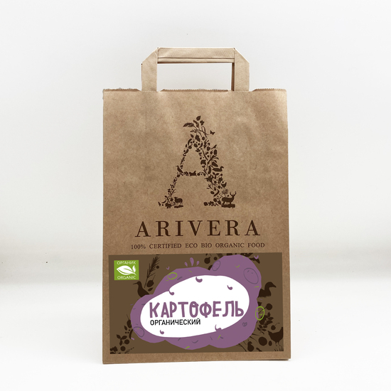 Фото №3 ARIVERA Картофель ORGANIC сорт  "Пламя", сетка 2 кг