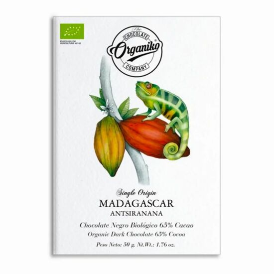 Фото №2 Organiko Горький шоколад из Мадагаскара 50 г