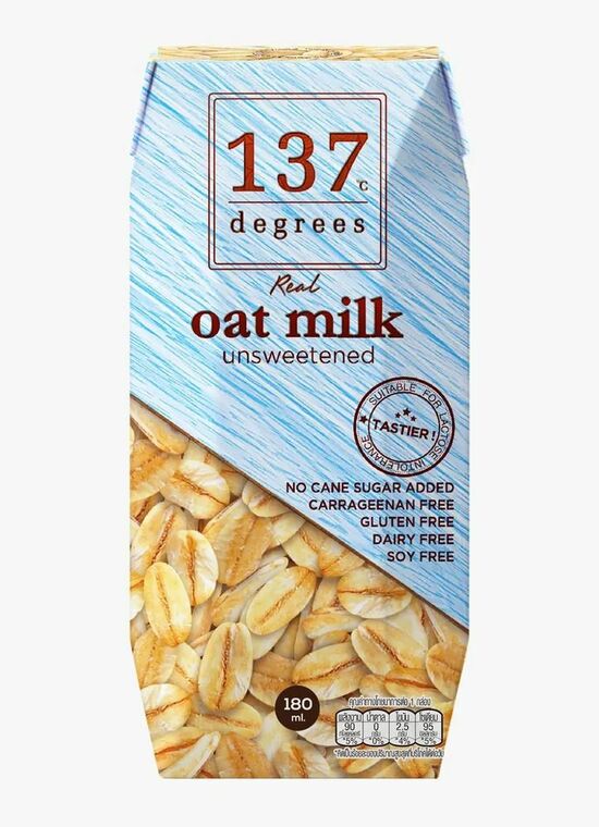 Фото №2 137 DEGREES Овсяный напиток обогащенный кальцием и витаминами 180 мл