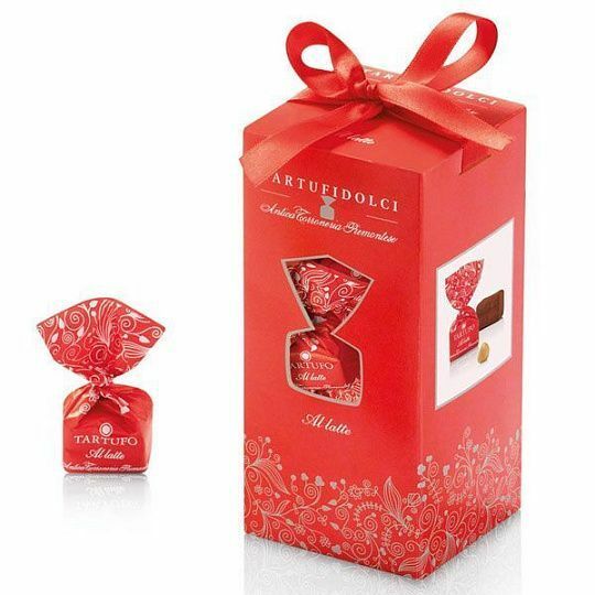 Фото №2 Antica Torroneria Piemontese трюфели из молочного шоколада 160 г.