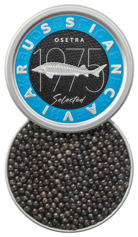 Фото №2 Икра осетровых рыб баночная зернистая Selected ж/б 125г