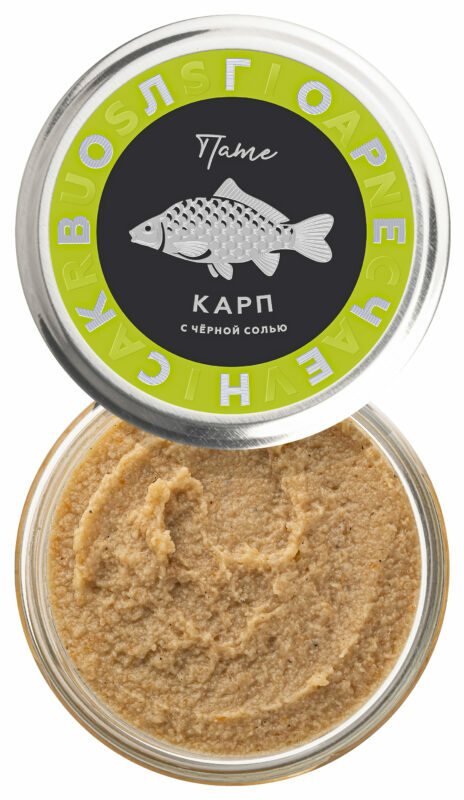 Фото №2 Паштет из филе Костромского карпа 100гр