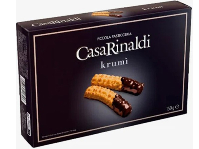 Фото №2 CASA RINALDI Печенье Круми в шоколадной глазури 150 г