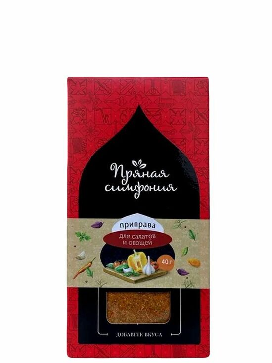 Фото №2 ПРЯНАЯ СИМФОНИЯ Приправа для салатов и овощей, 40 г