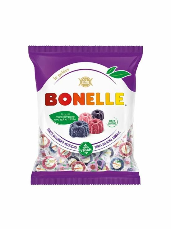 Фото №2 Fida Мармелад фруктовое ассорти:малина, черника, крыжовник, б/глютена 160гр