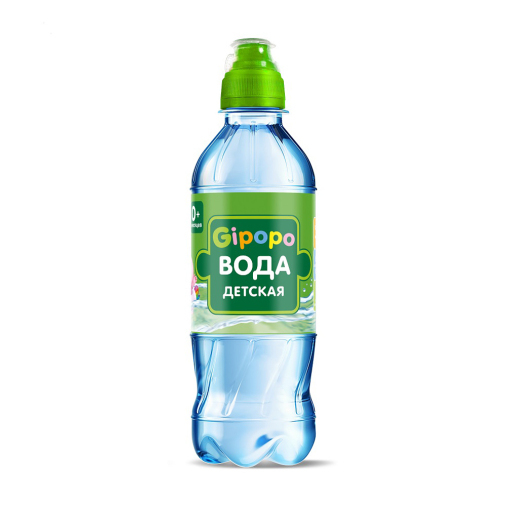 Фото №2 Вода "Гипопо" детская питьевая, 0 мес., 0.33л