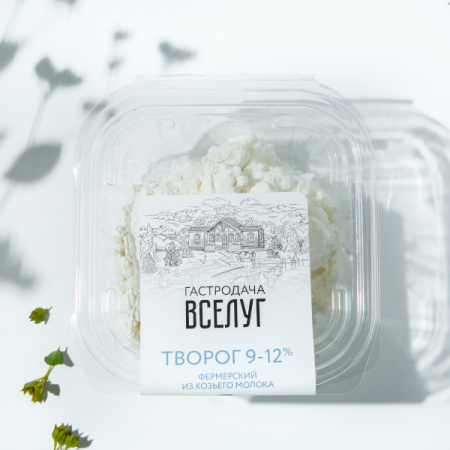 Фото №2 Вселуг Творог мягкий из козьего молока фермерский 9-12%, 250 гр