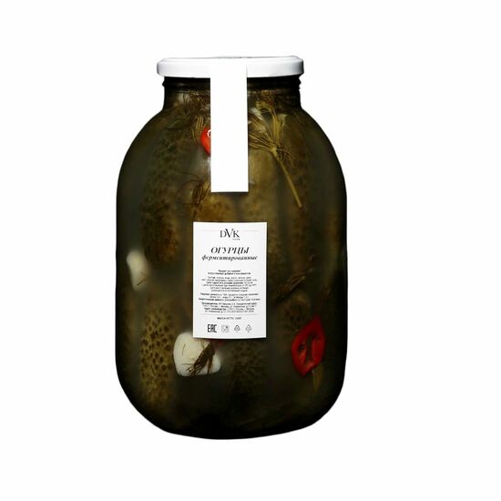 Фото №2 DVK farm Огурцы ферментированные от Дмитрия Викулина 1л.