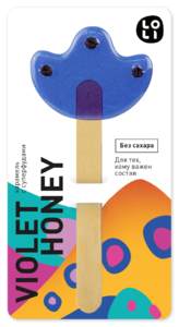 фото LO-LI Карамель violet honey Без Сахара 35 г