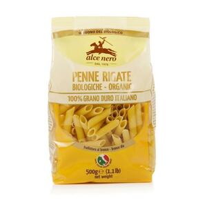 фото ALCE NERO Макароны Penne Rigate из пшеничной муки семолины 500 г