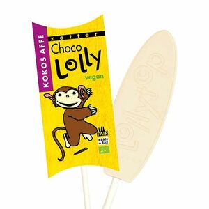 фото ZOTTER Lollytop Шоколад детский Кокосовая мартышка 20 г