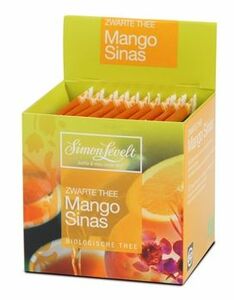 фото SIMON LEVELT Чай Черный байховый ароматизированный "Mango Orange" (10 пакетиков)
