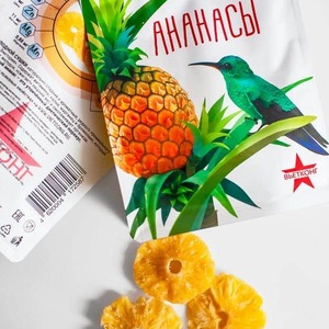 фото ВЬЕТКОНГ Ананас сушеный  zip-пакет 100 г
