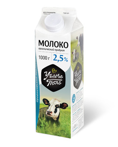 фото УГЛЕЧЕ ПОЛЕ Молоко пастеризованное 2,5%