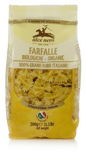 фото ALCE NERO Макаронные изделия Farfalle из твердых сортов пшеницы 500 г
