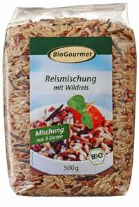 фото BIOGOURMET Смесь рисовая с диким рисом 500 г