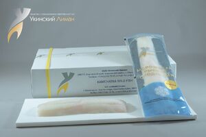 фото УКИНСКИЙ ЛИМАН Филе трески без кожи (кусок) мороженное в вакуумной упаковке