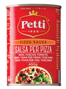 фото PETTI Натуральный томатный соус для пиццы с травами 400 г