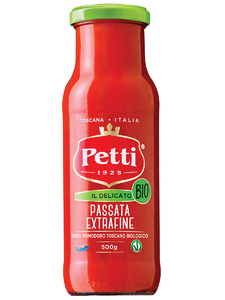фото PETTI Натуральный томатный соус Пассата Экстрафине БИО 500 г, Веган