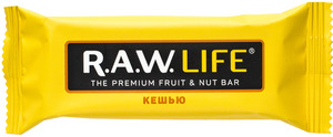 фото R.A.W. LIFE Батончик орехово-фруктовый Кешью 47 г