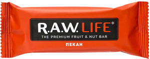 фото R.A.W. LIFE Батончик орехово-фруктовый Пекан 47 г