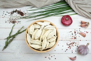 фото КФХ Честная ферма Вареники с картофелем и грибами 480