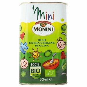 фото МОНИНИ "IL MINI BIO" Масло оливковое Экстра вирджин 0,5 л