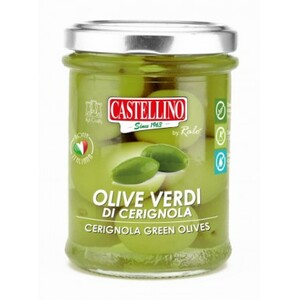 фото Castellino Оливки зеленые Белла Ди Чериньола 180 гр