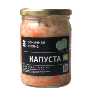 фото ТУЛЬСКИЙ ЗВЕРОБОЙ Капуста квашеная кислая Горчичная поляна