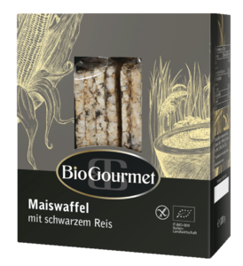 фото BIOGOURMET Хлебцы Кукурузные с чёрным рисом БИО 100 г