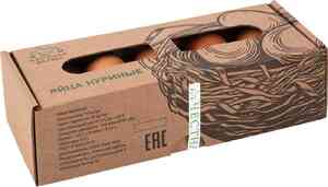 фото КФХ Честная ферма Яйцо куриное розовое, 10 шт.