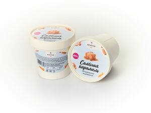 фото KOVTUN Ice Мороженое "Соленая карамель с грецким орехом" 80г